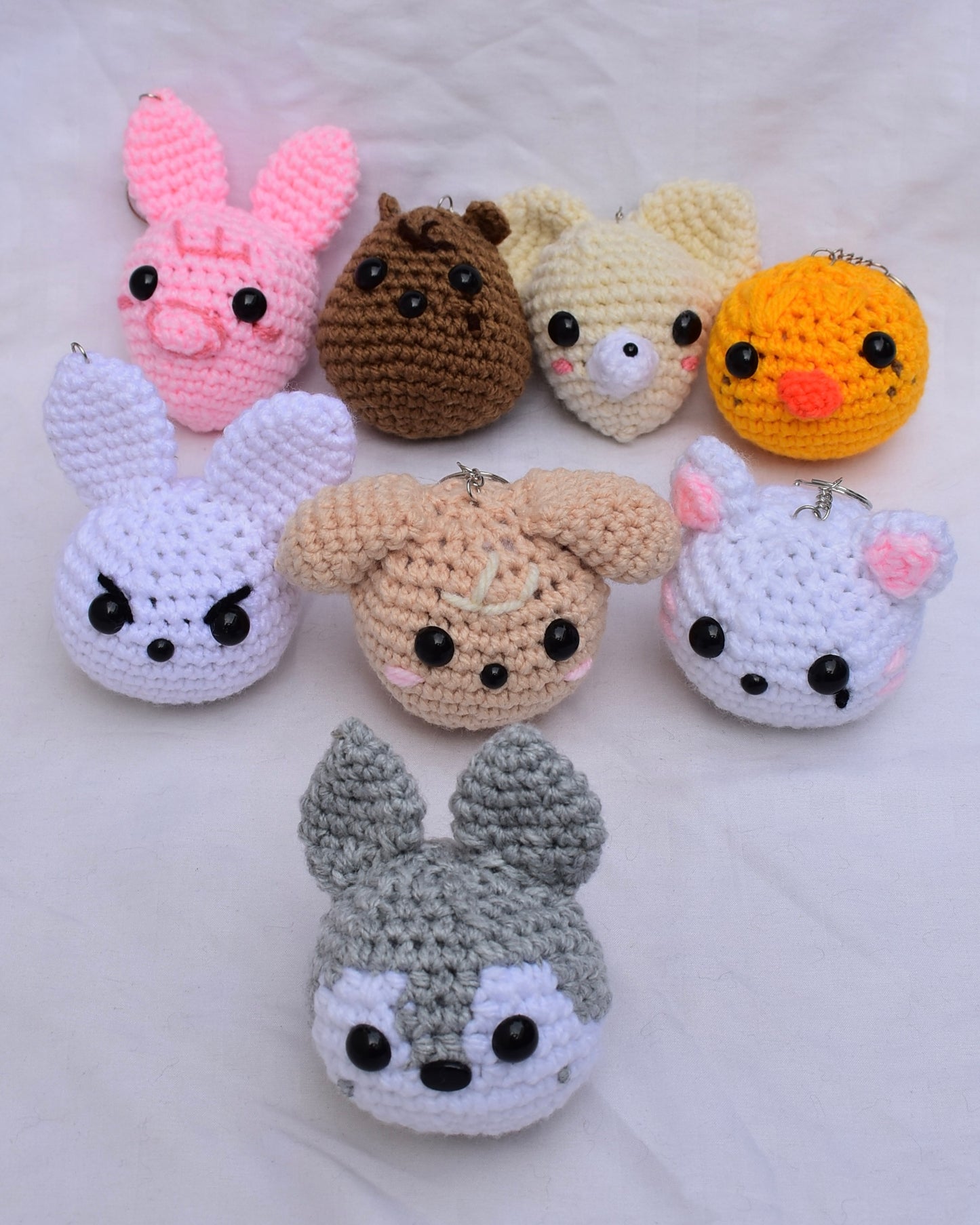SKZOO STRAY KIDS CROCHET KEYCHAIN