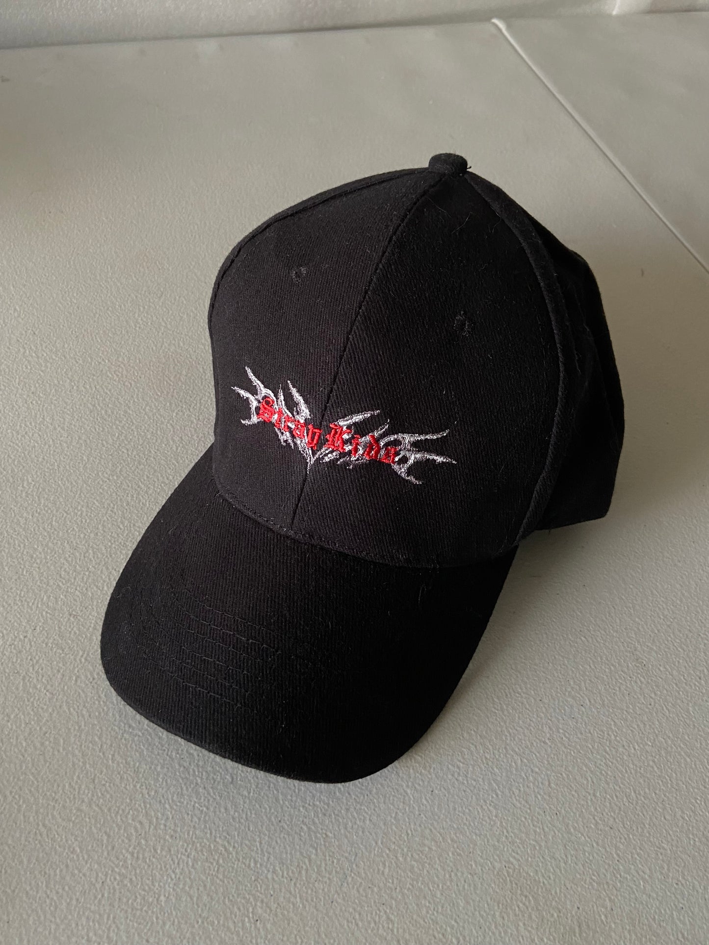 DominATE STRAY KIDS BLACK CAP embroidered