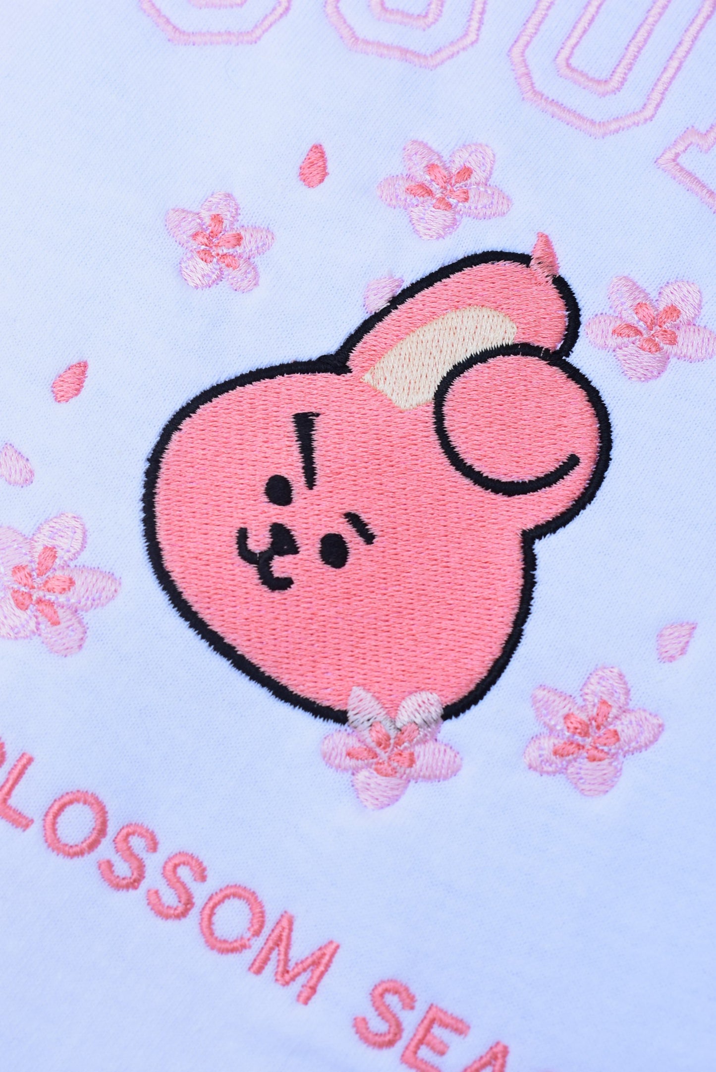 BT21 CHERRY BLOSSOM COLLECTION – Embroidered Spring Tees