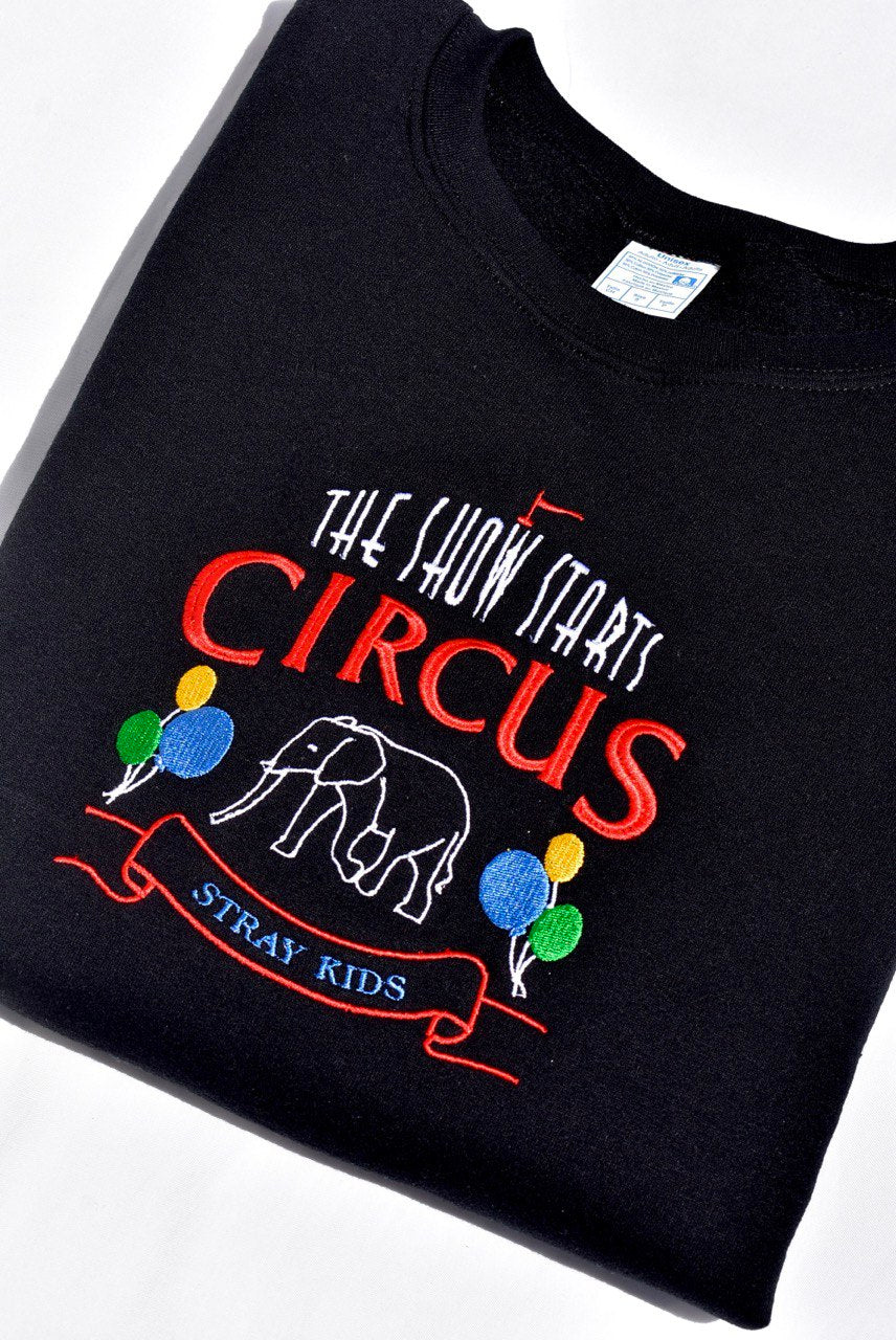 CIRCUS STRAY KIDS embroidered Sweatshirt