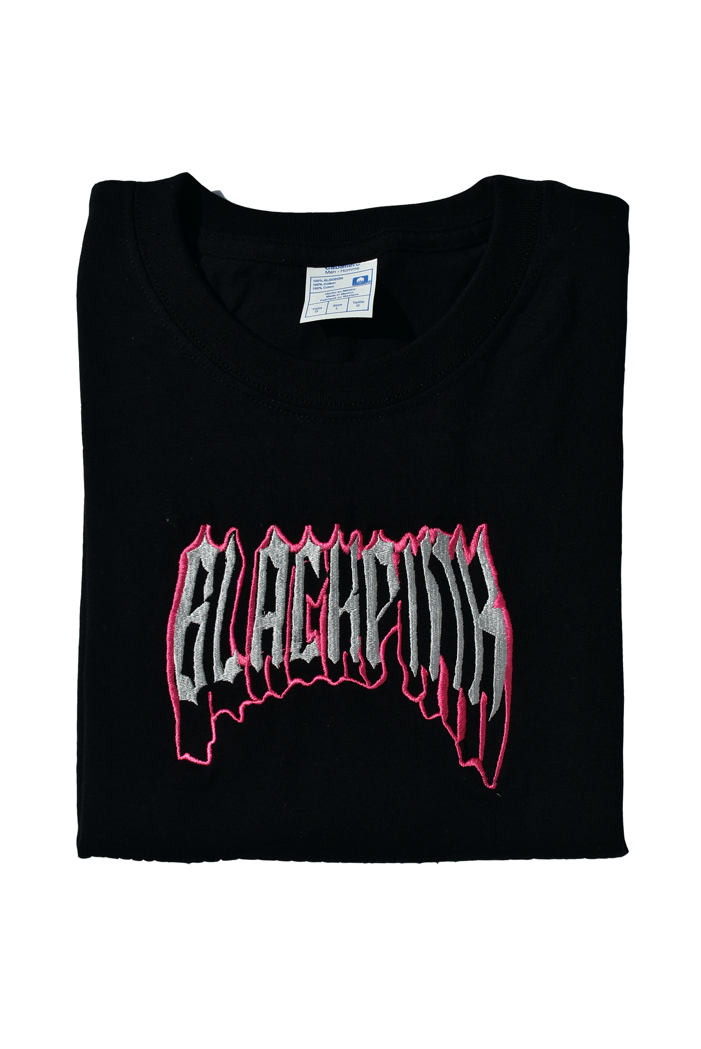 BLACKPINK BLACK embroidered shirt