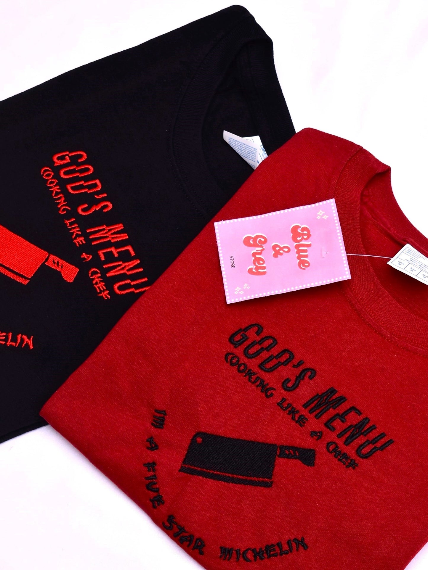 GOD'S MENU STRAY KIDS embroidered shirt