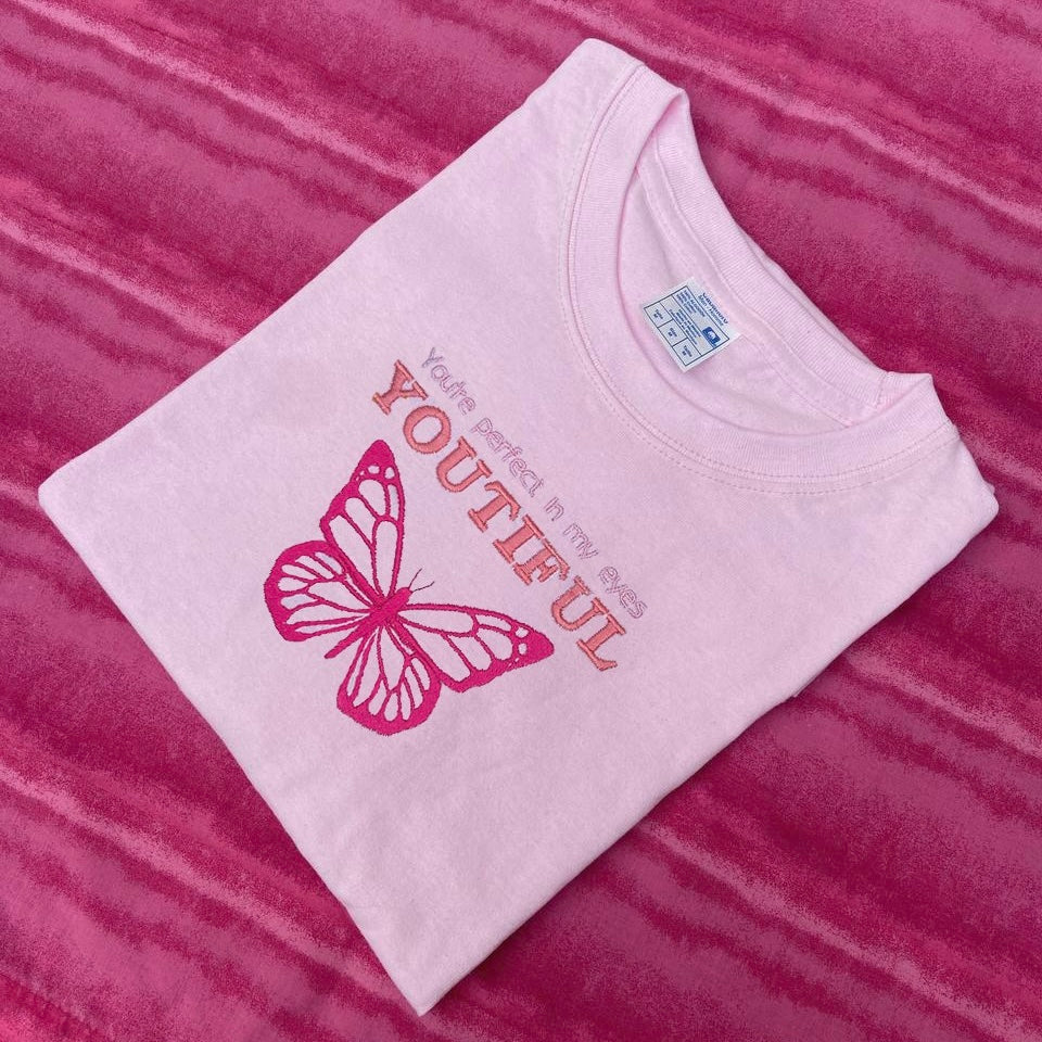 YOUTIFUL STRAY KIDS EMBROIDERED SHIRT