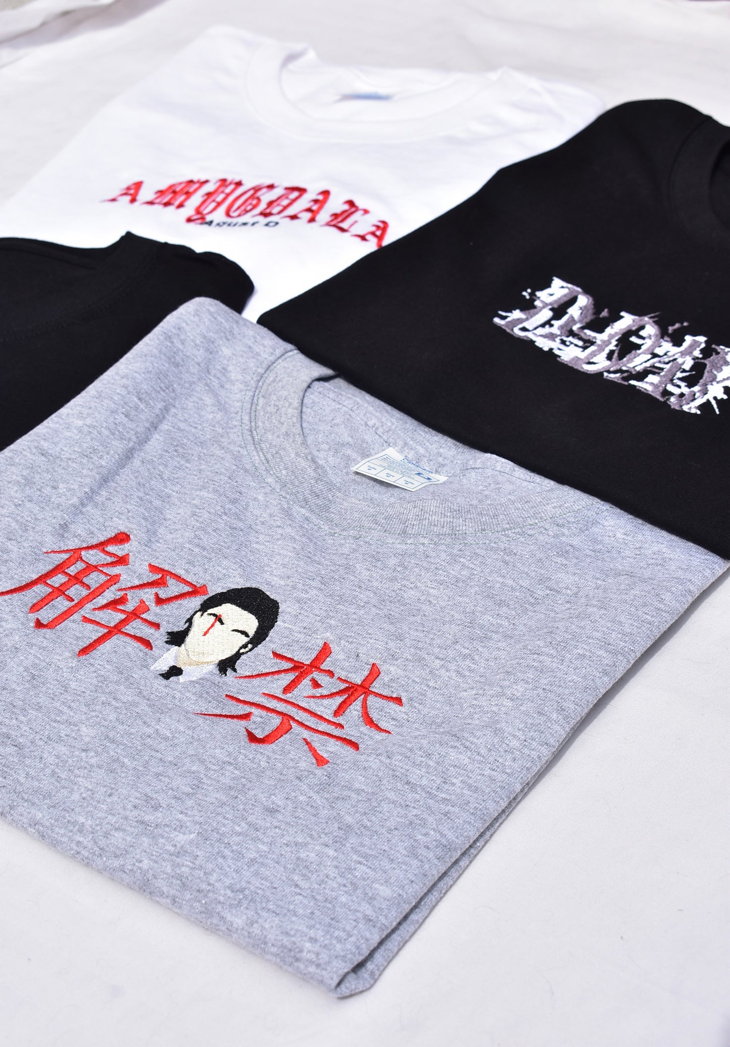 HAEGEUM AGUST D GRAY T-SHIRT