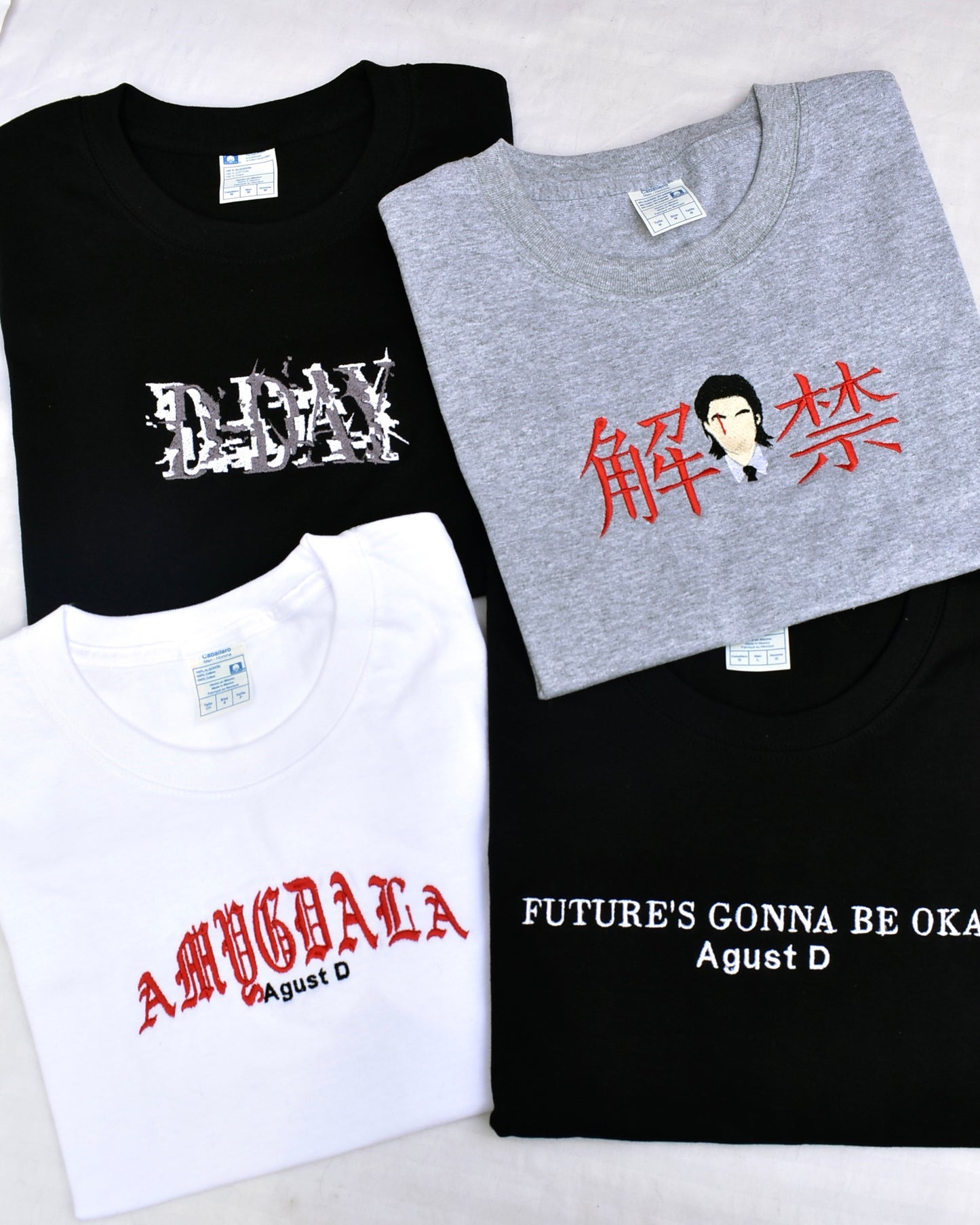 AMYGDALA AGUST D WHITE T-SHIRT