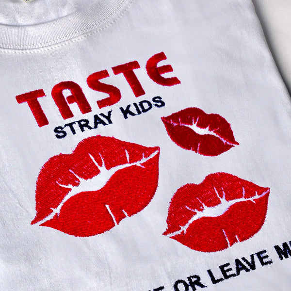 TASTE STRAY KIDS embroidered shirt