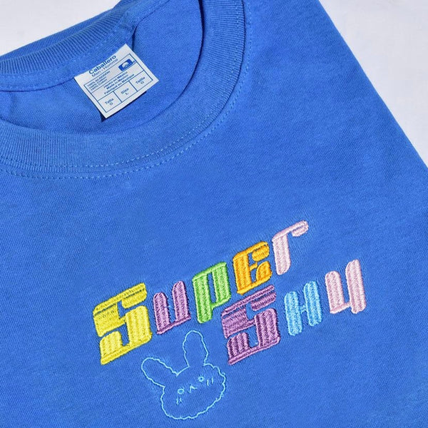 NEWJEANS SUPER SHY EMBROIDERED SHIRT