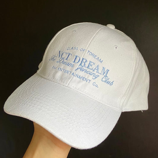 NCT DREAM The Dream Fencing Club WHITE Embroidered cap