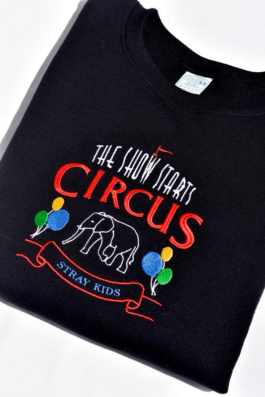 CIRCUS STRAY KIDS embroidered Sweatshirt