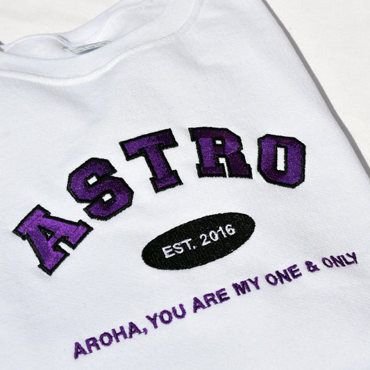 ASTRO embroidered Sweatshirt