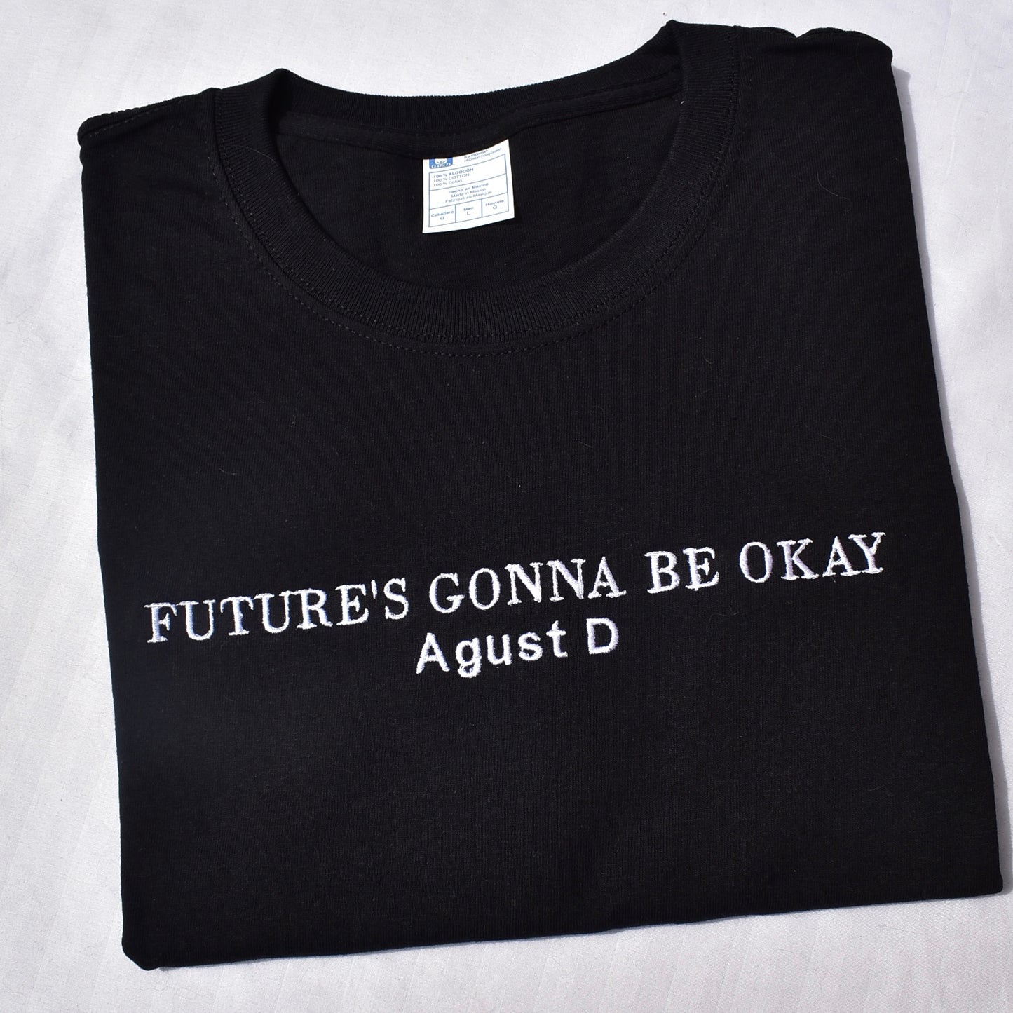 FUTURE’S GONNA BE OKAY AGUST D BLACK T-SHIRT
