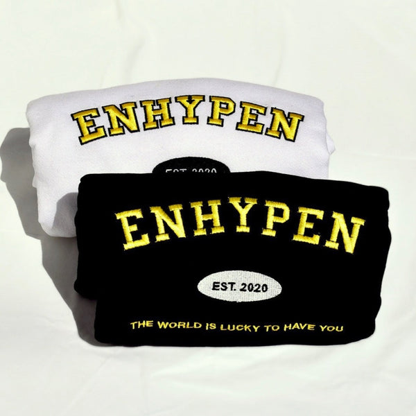 ENHYPEN EMBROIDERED SWEATSHIRT