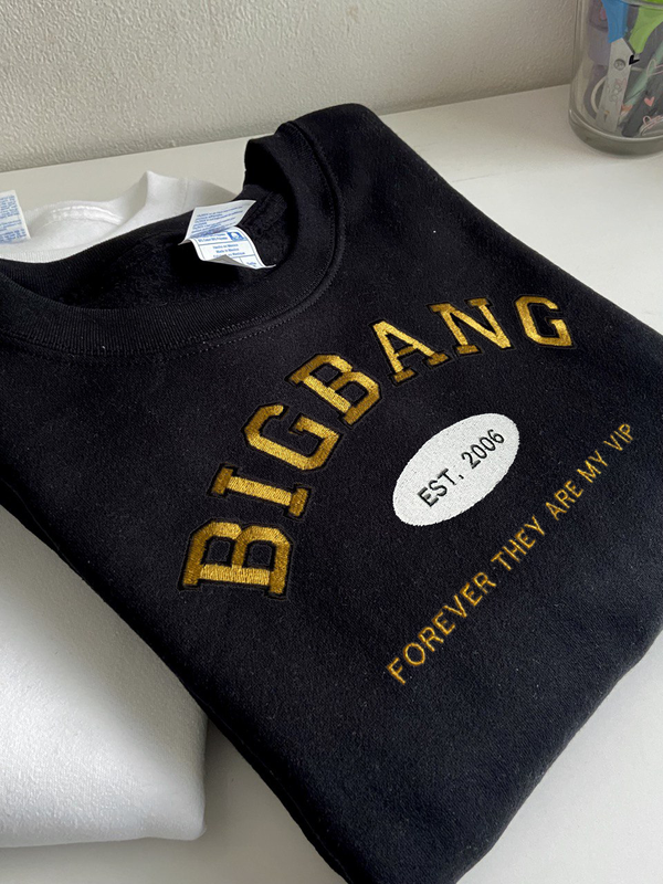 BIGBANG EMBROIDERED SWEATSHIRT