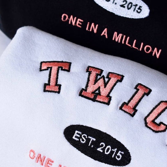 TWICE embroidered Sweatshirt