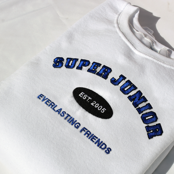 SUPER JUNIOR embroidered Sweatshirt